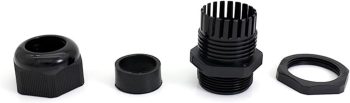 Protect your security camera wiring with the Uniview TR-A01-IN cable gland. Durable and weather-resistant, it seals entry points to prevent moisture damage. NPT ¾” thread for universal fitting. Available in black or white. Perfect for indoor and outdoor use.