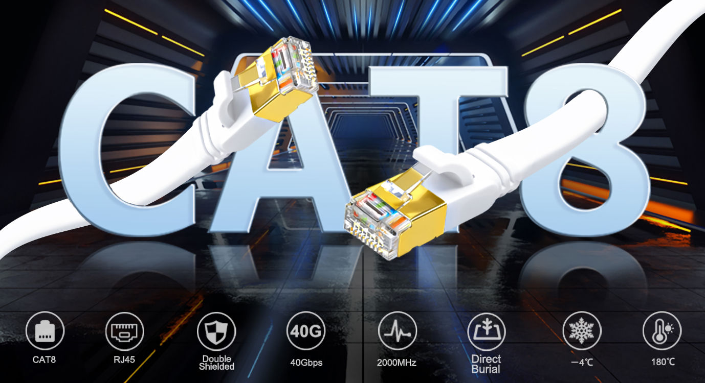 Cat8 RJ45 Connector