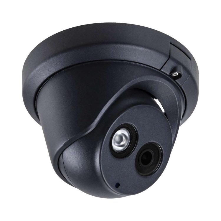 Upgrade your outdoor surveillance with the Eyemax NIU-B8032-B28, an 8-megapixel IP turret camera delivering ultra-HD 4K video and optimized for wide-angle viewing. Equipped with EXIR 2.0 infrared technology and H.265/H.264 formats for efficient storage and weatherproof for harsh environments. Available in black.