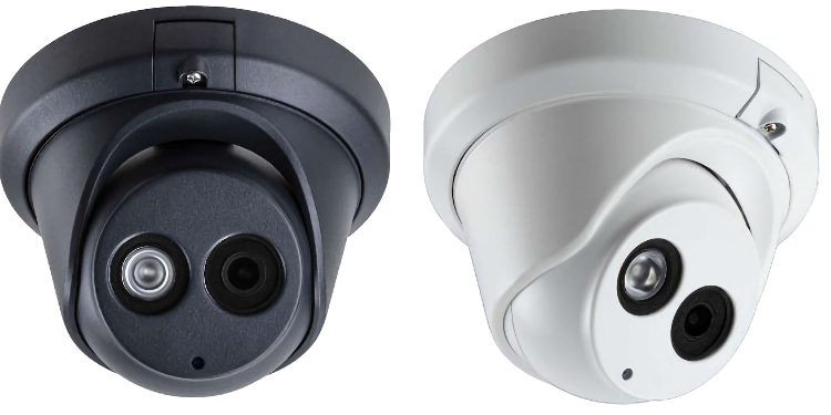Upgrade your outdoor surveillance with the Eyemax NIU-B8032, an 8-megapixel IP turret camera delivering ultra-HD 4K video and optimized for wide-angle viewing. Equipped with EXIR 2.0 infrared technology and H.265/H.264 formats for efficient storage and weatherproof for harsh environments. Available in black or white.