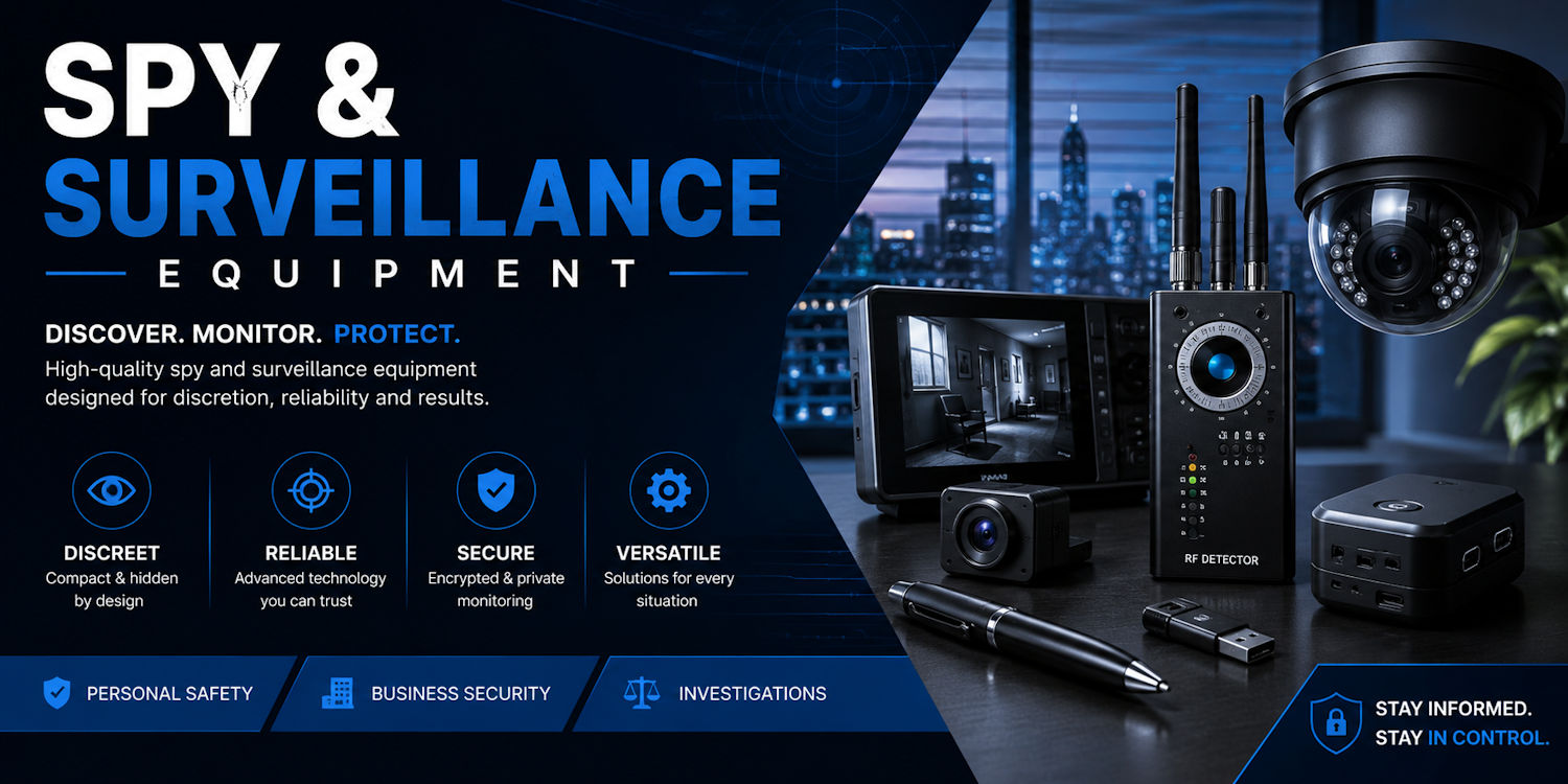 Spy and Surveillance Equipment