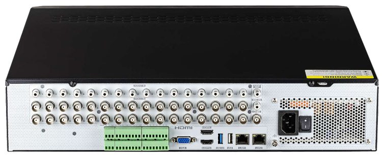 Eyemax TVST-TR8732CN-D, a 32-channel 4K Penta-brid DVR that supports various video signals and features H.265 compression for efficient storage. With 8 SATA ports and 16-channel audio input, this DVR is perfect for large-scale installations. Plus, enjoy high-resolution live monitoring with 4K HDMI and VGA outputs.