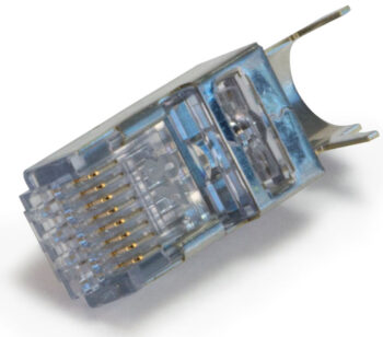 Upgrade your data cable installations with the Platinum Tools 100027C ezEX48 connectors. Designed for Cat6 and Cat6A, with 50-micron gold-plated contacts and metal shielding for optimal signal integrity. Use with the EXO Crimp Frame for easy cutting and crimping. Get yours in a 25-pack clamshell today!
