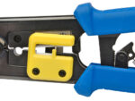 Upgrade your network and telecom cable terminations with the Platinum Tools 100054C EZ-RJPRO HD Crimp Tool. Perfect for industrial and professional setups, it effortlessly trims excess conductors and supports various pass-through connectors. With durable design and precise wiring guides, it's the ultimate tool for high-performance installations. Get yours today!