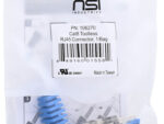 Effortlessly terminate large, shielded cables with the Platinum Tools 106270 Cat8 RJ45 Connector. No crimp tool is required for quick, secure assembly. Perfect for high-bandwidth applications and advanced installations. Get yours now!