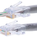 Upgrade your network with ease using the Platinum Tools 202048J 100-piece jar of ezEX48 ezEX-RJ45 Pass-Through Connectors. Designed for Cat6A and large Cat6 cables, these connectors offer superior performance and durability for 10 Gigabit Ethernet speeds and PoE applications. Verify the color sequence before crimping with the one-piece design and reduce crosstalk with the integrated spacing matrix. Compatible with the Platinum Tools EXO Crimp Frame and EXO-EX Die for easy termination. Order now for reliable and efficient network connections!
