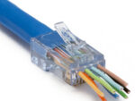 Upgrade your network with ease using the Platinum Tools ezEX44 Pass-Through RJ45 Connector. Designed for Cat6 cabling, these high-performance modular plugs accommodate various insulation diameters and support up to 10 gigabits. Easily verify color sequence and minimize near-end crosstalk for optimal data transmission. Requires matching crimp frame and die set. Fully certified for peace of mind.