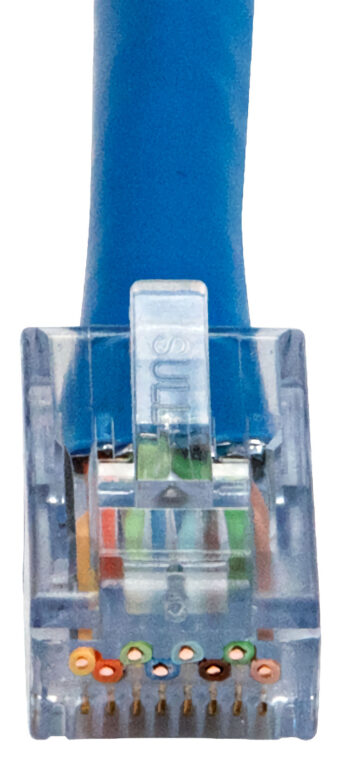 Upgrade your network with ease using the Platinum Tools ezEX44 Pass-Through RJ45 Connector. Designed for Cat6 cabling, these high-performance modular plugs accommodate various insulation diameters and support up to 10 gigabits. Easily verify color sequence and minimize near-end crosstalk for optimal data transmission. Requires matching crimp frame and die set. Fully certified for peace of mind.