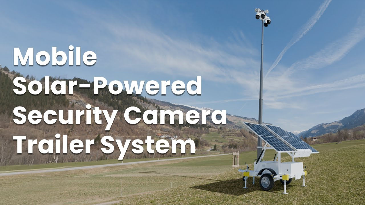 Solar Security Trailer
