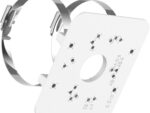 Secure your security cameras with the Luminys LUM-P02 pole mount bracket. Durable aluminum construction fits poles Φ3.15 in. to 5.91 in. Perfect for parking, perimeter, and traffic surveillance. #Luminys #SecurityCameras #PoleMount.