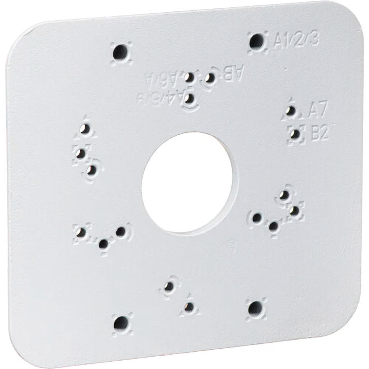 Secure your security cameras with the Luminys LUM-P02 pole mount bracket. Durable aluminum construction fits poles Φ3.15 in. to 5.91 in. Perfect for parking, perimeter, and traffic surveillance. #Luminys #SecurityCameras #PoleMount.