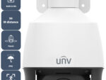 Secure your property with the Uniview IPC6325LFW-AX5C-VG, a high-performance 5MP mini PTZ camera featuring AI, dual-light night vision, and proactive deterrence. With 5x optical zoom and smart intrusion prevention, it captures clear color imagery even in low light. Perfect for outdoor and large indoor perimeters, this camera is also NDAA compliant for government installations.