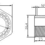 Protect your security camera wiring with the Uniview TR-A01-IN cable gland. Durable and weather-resistant, it seals entry points to prevent moisture damage. NPT ¾” thread for universal fitting. Available in black or white. Perfect for indoor and outdoor use.