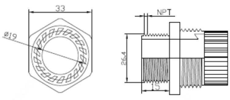Protect your security camera wiring with the Uniview TR-A01-IN cable gland. Durable and weather-resistant, it seals entry points to prevent moisture damage. NPT ¾” thread for universal fitting. Available in black or white. Perfect for indoor and outdoor use.