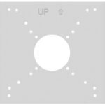Securely install bullet and vandal-resistant dome cameras on external corners with Uniview's heavy-duty TR-UC08-C bracket. Durable aluminum alloy and weather-resistant finish. NDAA compliant.