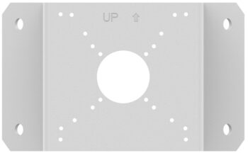 Uniview_TR-UC08-C_Heavy-Duty_Corner_Mounting_Bracket_for_Bullet_and_Vandal-Resistant_Dome_Cameras_Front_View Securely install bullet and vandal-resistant dome cameras on external corners with Uniview's heavy-duty TR-UC08-C bracket. Durable aluminum alloy and weather-resistant finish. NDAA compliant.