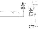 Maximize your indoor surveillance with the Uniview TR-UM06-E-IN mounting bracket. Eliminate blind spots and optimize the field of view for UNV fixed dome cameras.