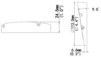 Maximize your indoor surveillance with the Uniview TR-UM06-E-IN mounting bracket. Eliminate blind spots and optimize the field of view for UNV fixed dome cameras.