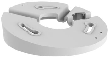 Maximize your indoor surveillance with the Uniview TR-UM06-E-IN mounting bracket. Eliminate blind spots and optimize the field of view for UNV fixed dome cameras.