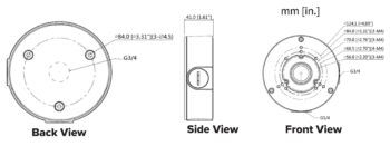 Upgrade to the Luminys LUM-J01 bullet junction box for seamless weatherproof protection and organized installation of your security cameras. Say goodbye to the old N5B-J01 model!