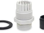 Protect your security camera wiring with the Uniview TR-A01-IN cable gland. Durable and weather-resistant, it seals entry points to prevent moisture damage. NPT ¾” thread for universal fitting. Available in black or white. Perfect for indoor and outdoor use.