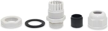 Protect your security camera wiring with the Uniview TR-A01-IN cable gland. Durable and weather-resistant, it seals entry points to prevent moisture damage. NPT ¾” thread for universal fitting. Available in black or white. Perfect for indoor and outdoor use.
