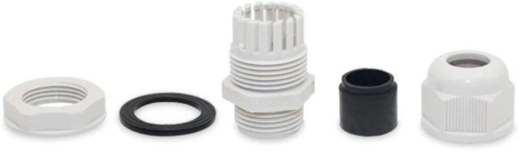 Protect your security camera wiring with the Uniview TR-A01-IN cable gland. Durable and weather-resistant, it seals entry points to prevent moisture damage. NPT ¾” thread for universal fitting. Available in black or white. Perfect for indoor and outdoor use.