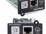 The CyberPower RCCARD100 is an optional hardware management adapter designed to provide remote cloud-based monitoring for compatible CyberPower Uninterruptible Power Supply (UPS) systems. By sliding the CyberPower RCCARD100 into the dedicated expansion slot of your UPS, you can link the hardware to the CyberPower PowerPanel Cloud infrastructure to check vitals from any web browser or mobile application. Built-in 10/100 Mbps RJ45 Ethernet port for wired network infrastructure connection.