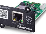 The CyberPower RCCARD100 is an optional hardware management adapter designed to provide remote cloud-based monitoring for compatible CyberPower Uninterruptible Power Supply (UPS) systems. By sliding the CyberPower RCCARD100 into the dedicated expansion slot of your UPS, you can link the hardware to the CyberPower PowerPanel Cloud infrastructure to check vitals from any web browser or mobile application. Built-in 10/100 Mbps RJ45 Ethernet port for wired network infrastructure connection.