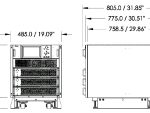 The CyberPower SM020KAMFA 10-20kVA modular UPS delivers scalable 3-phase power protection, remote monitoring, and zero transfer time.
