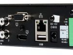 ExacqVision IEN16-1U 16-channel HD video encoder upgrades analog CCTV to IP with H.264/H.265, 8MP support, and VMS integration.