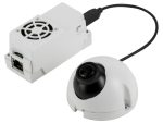 ExacqVision 2MP indoor micro dome camera with WDR, 60fps, ONVIF S, NDAA compliance, and edge failover for discreet surveillance.