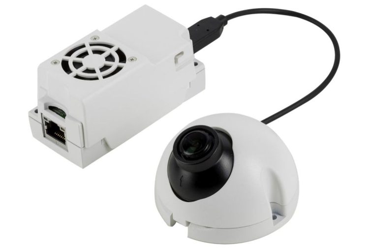 ExacqVision 2MP indoor micro dome camera with WDR, 60fps, ONVIF S, NDAA compliance, and edge failover for discreet surveillance.