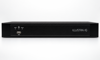 Front view of the Illustra IEN16-1U 16-channel HD video encoder