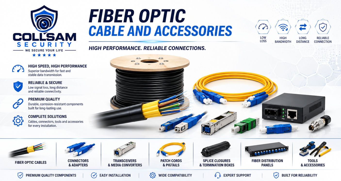 Fiber-Optic Cables and Accessories