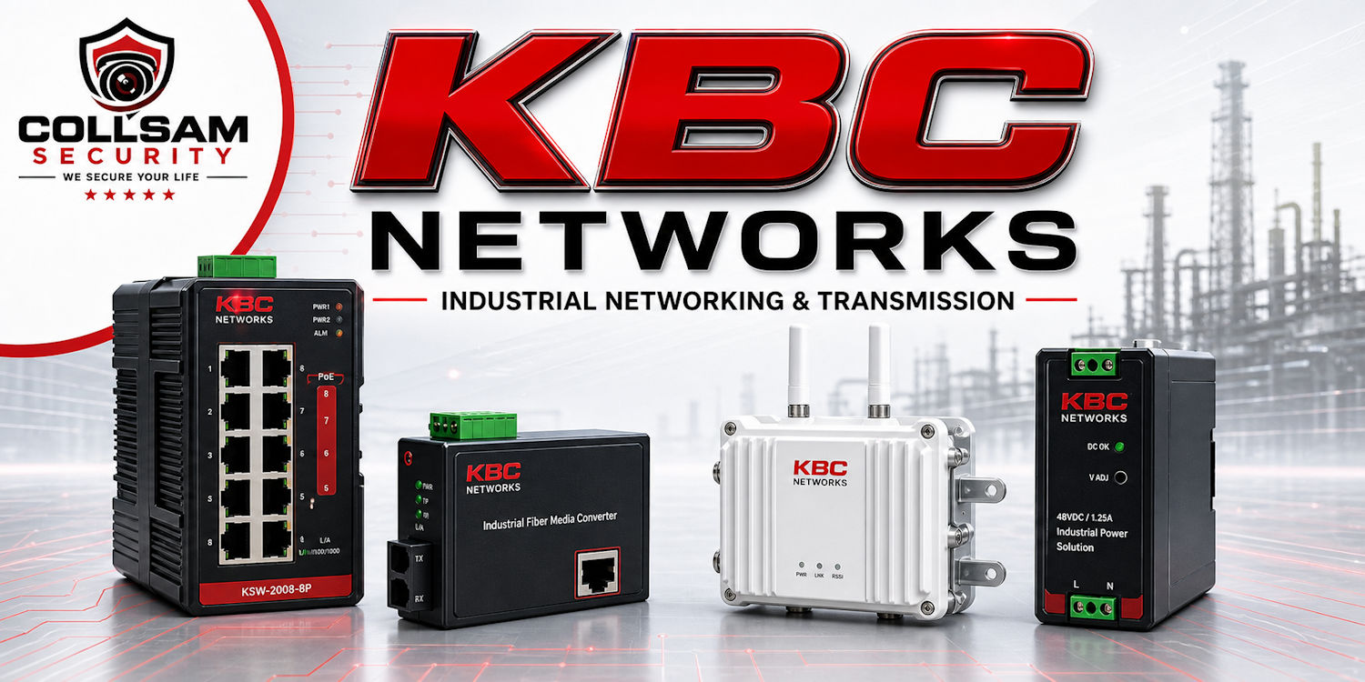 KBC Network switches, wireless Ethernet, fiber, and power solutions