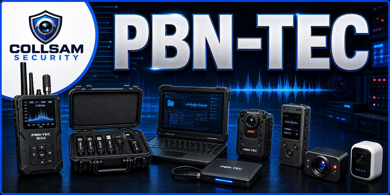 PBN-TEC digital forensics and TSCM equipment from Collsam Security