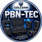 PBN-TEC investigation equipment and Collsam Security logo