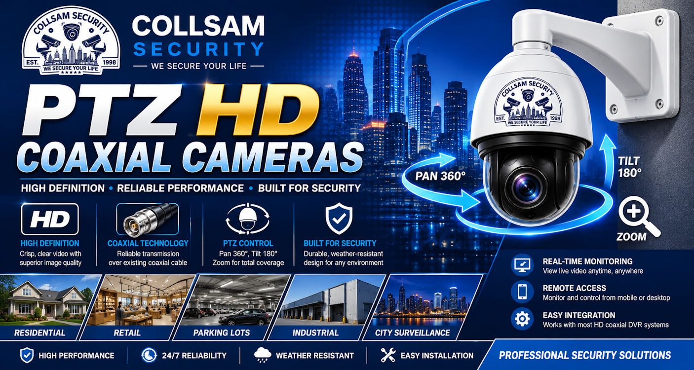 PTZ HD Coaxial Cameras