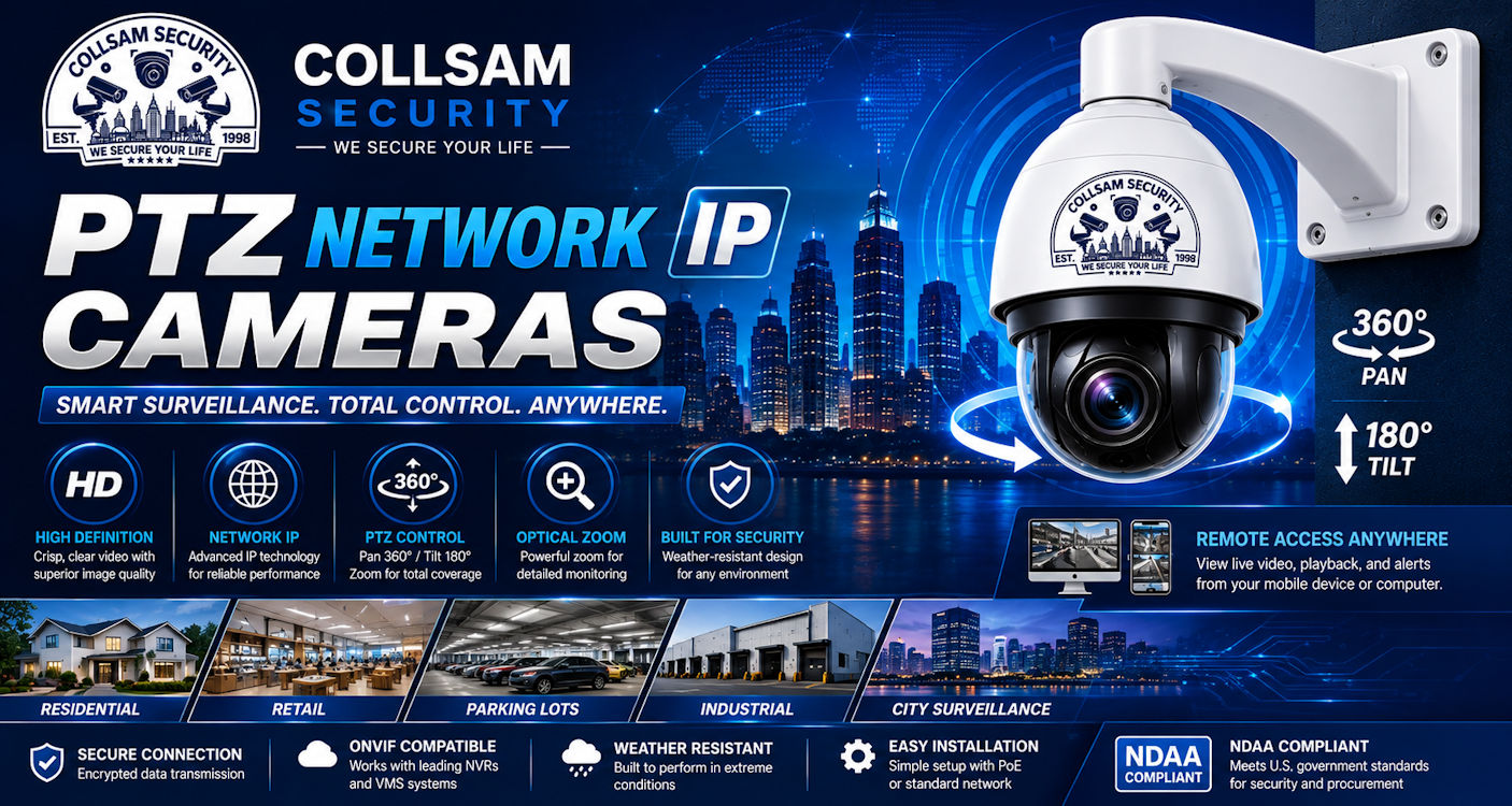 PTZ Network IP Cameras
