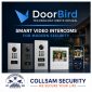 DoorBird smart video intercom systems available at Collsam Security