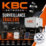 KBC Networks surveillance trailer and mobile security solutions at Collsam Security