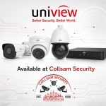 Uniview security cameras and NVR systems are available at Collsam Security