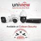 Uniview security cameras and NVR systems are available at Collsam Security