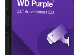 Western Digital WD22PURZ 2TB surveillance hard drive right-angle view