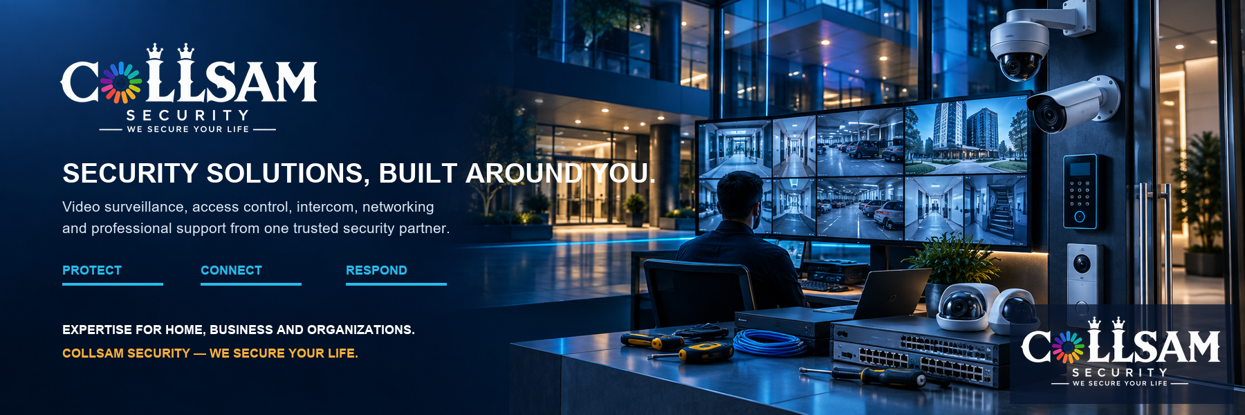 Collsam Security integrated security solutions and professional services