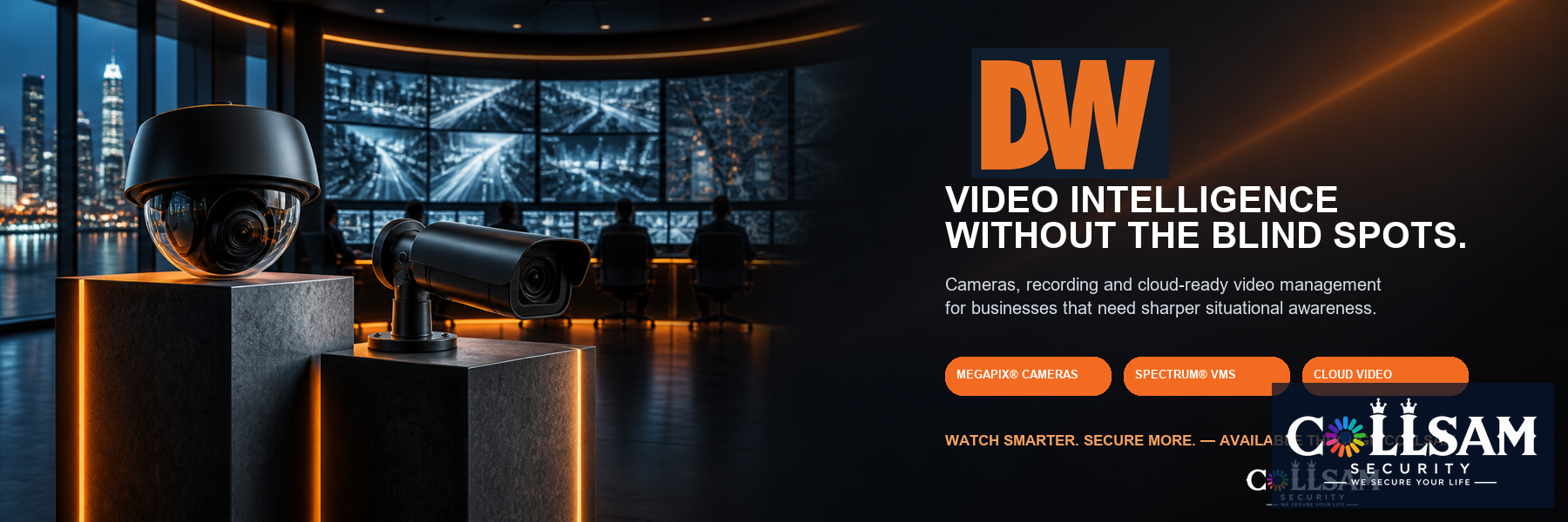 Digital WatchDog video surveillance solutions banner