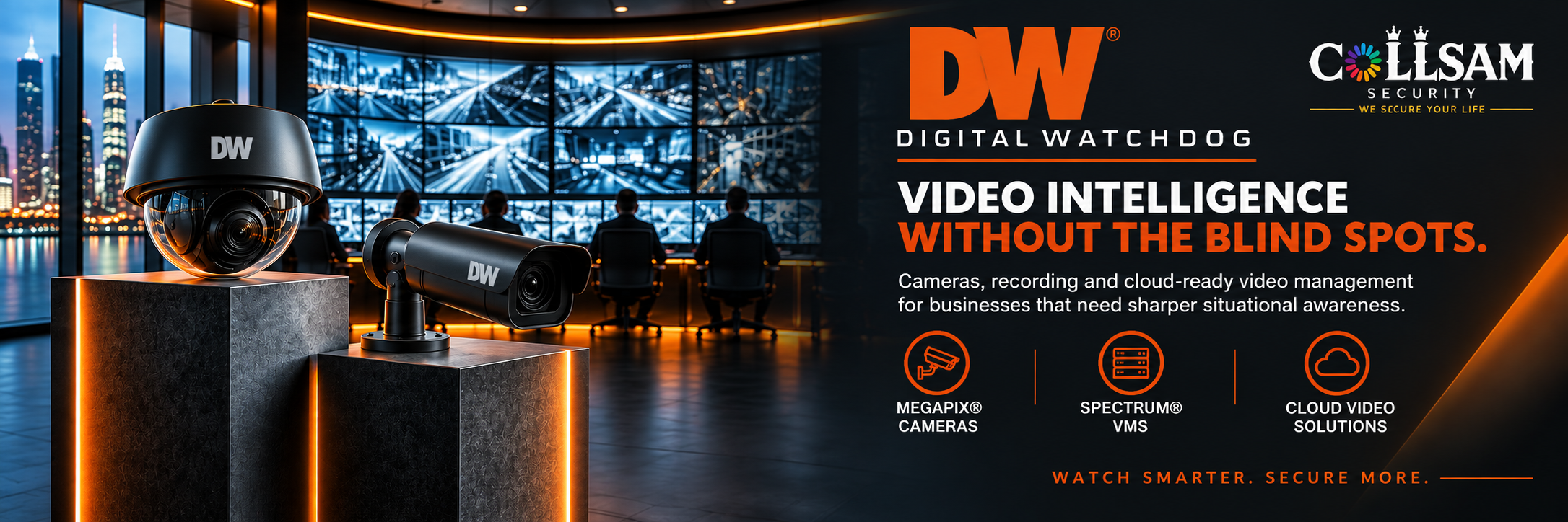 Digital Watchdog security cameras, Spectrum VMS and cloud video surveillance solutions