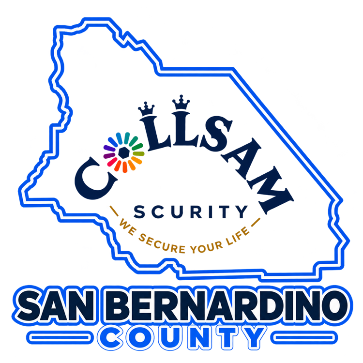 San Bernardino County CCTV installation service area map