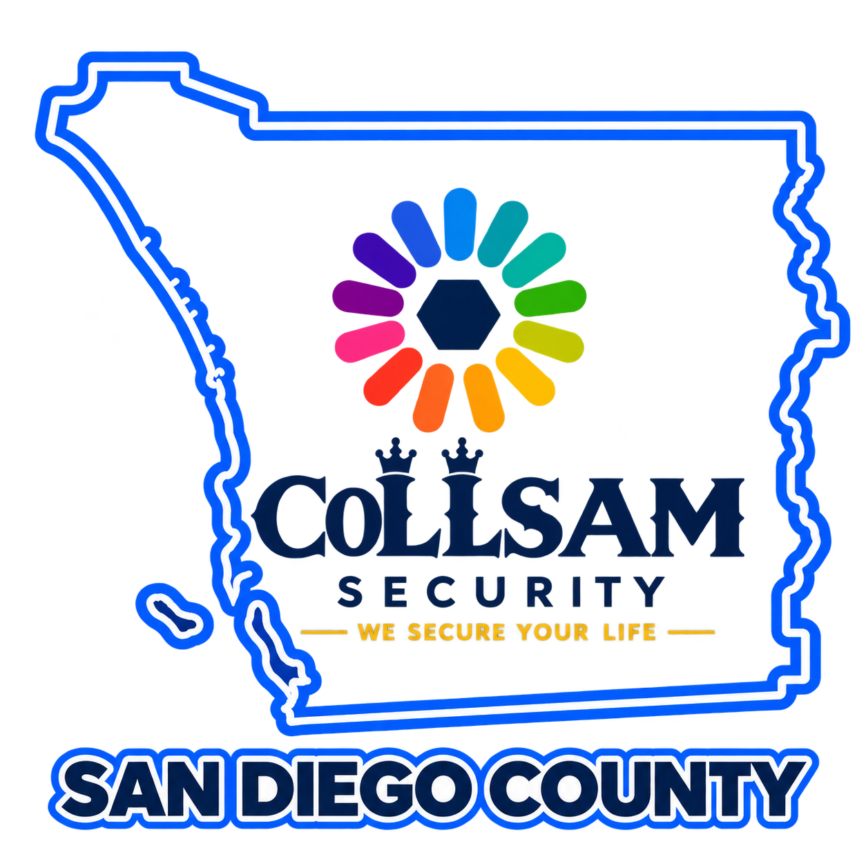 San Diego County CCTV installation service area map